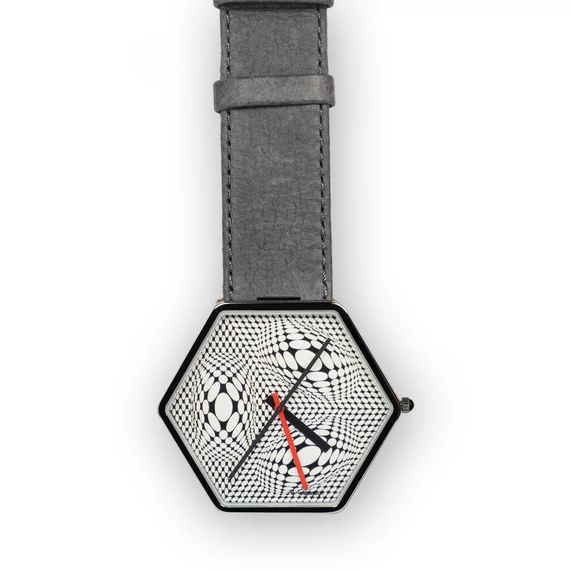 Victor Vasarely, The Artist’s Watch – Curved Surfaces