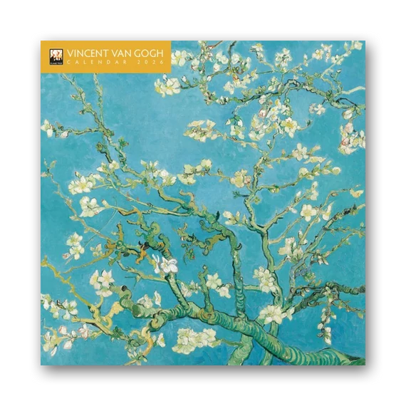 Vincent van Gogh mini falinaptár 2026 borító