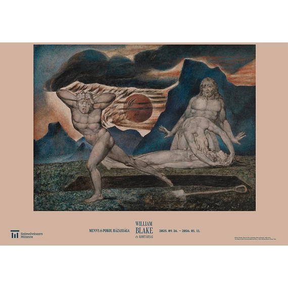 William Blake: Ádám és Éva megtalálja Ábel holttestét plakát