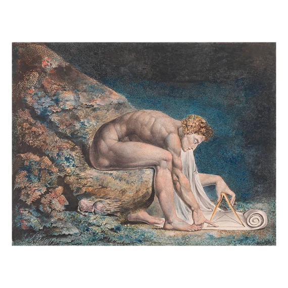 William Blake: Newton képeslap