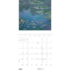 Kép 3/3 - Claude Monet 2024 Wall Calendar - June