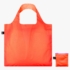 Kép 2/3 - LOQI táska - Neon Dark Orange Recycled w. zip pocket